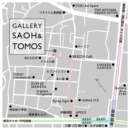 GALLERY SAOH & TOMOS MAP